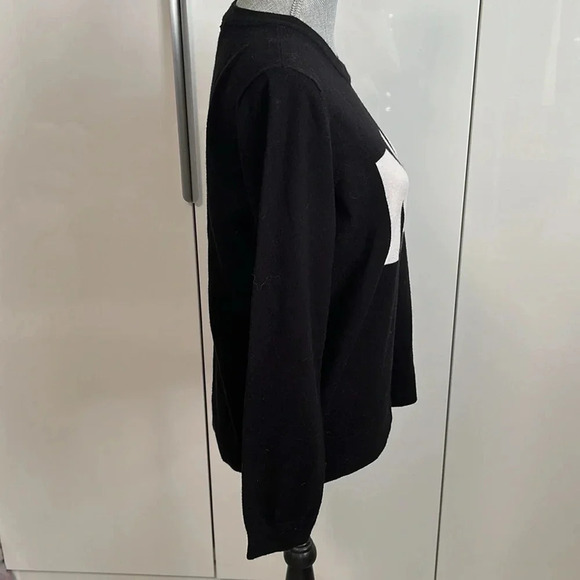 MICHAEL KORS Graphic Crew Neck Sweater, Size  L - Picture 6 of 9